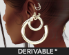 fm. Circles Earrings (R)