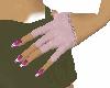 (DR) Pink Ribbon Gloves