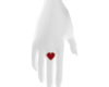 Ring 3 Van Heart Red R