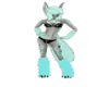 teal legwarmers /FM