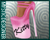 !Hot Pink Kitty Shoes