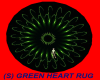 (S)GREEN HEART RUG