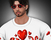 Happy V-Day Whi/Red Tee