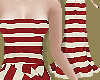 CANDY Red Stripe Gown