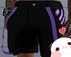 Kei Shorts Purple