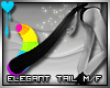 D~Elegant Tail: Rainbow