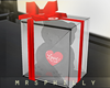 " VDay Gift Bear Black