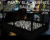 PARTY BLK&WHITE  BALLPIN