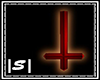 |S| Inverted Cross Red