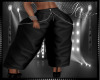 Black Chained Capris