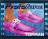P| TM Pink Boat shoes V2