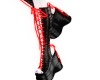 Red Neon Platforn Bootz