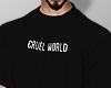 r. Cruel Shirt Black