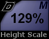 D► Scal Height*M*129%