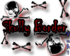 Skully Border Sticker