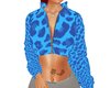 blue cheetah sweater