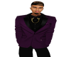 king's purple suit coat
