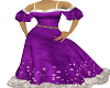 christmas gown purple