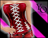~ Y ~Corset Hot Red 