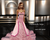 rose color gown