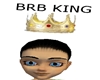 BRB KING head sign