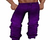 PURPLE RELAXED JEANS M