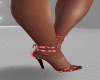 Pink strappy Heels