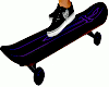 Purple Cross Skateboard