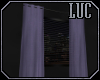 [luc] curtains purple