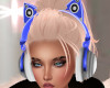 PcF Blue Headphones
