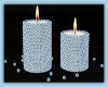 !R! Pearls Candles Blue