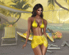 Beach Summer Yellow