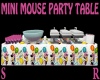 Mini Mouse Party Table