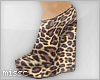 $ Leopard booties