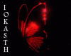 IO-Butterfly Dark Red