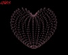 Xmas Sparkle Decor Heart
