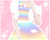 Rainbow Bun Shroom Dress