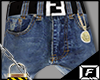 |F| Jeans Pant F Gold