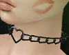 *V  Chained Love Collar.
