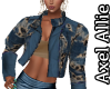AA Denim/Print Jacket