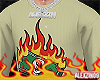 Shirt Money Flame