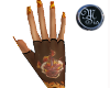 (MSis) Flame Skull Glove
