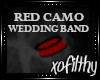 |xo| Red Camo Wedding