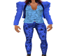 Blue full outfit
