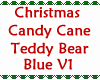 Teddy Bear Candy Cane B1