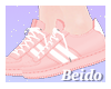 B! Pink Sneakers