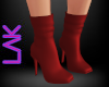 Xmas diva boots red