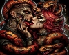 Snake Couple Cutout 1