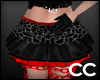 (C) Cobweb Glitter Skirt