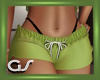GS Lime Shorts